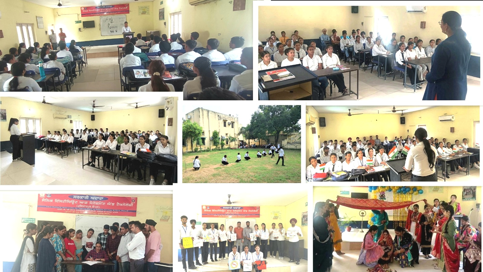 A 14-day orientation program was conducted at Sainik Institute